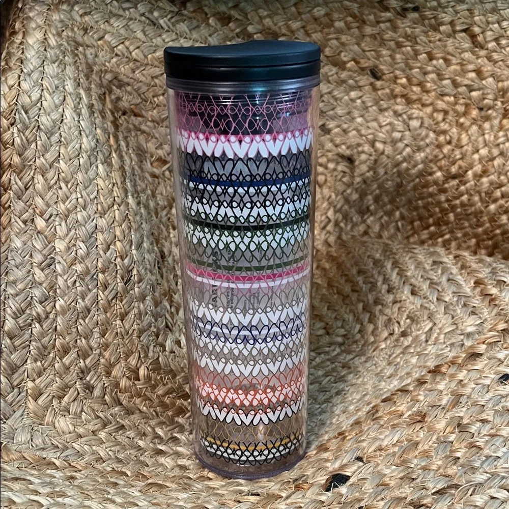 Starbucks Multicolor Heart Tumbler